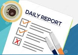 daily report oil and gas project